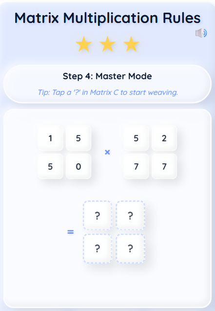 Matrix Multiplication Game